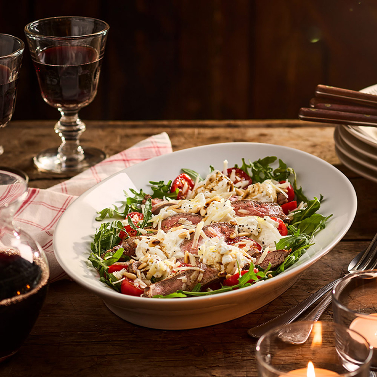 BIFF TAGLIATA – MED BURRATA